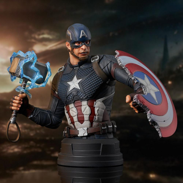 Captain America Büste 1:6, Avengers: Endgame, 15 cm