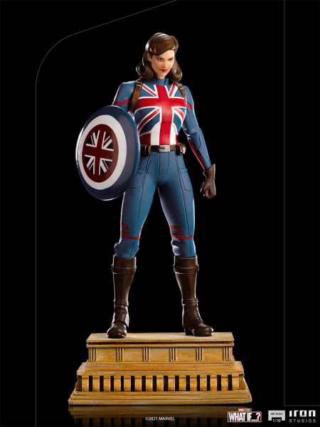 Captain Carter Statue 1:10 Art Scale, What If...?, 24 cm