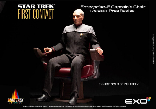 Captain's Chair (Enterprise-E) 1:6 Replik, Star Trek: Der erste Kontakt, 15 cm