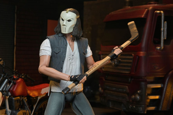 Casey Jones with Dirt Bike Action Figure, Teenage Mutant Ninja Turtles (1990), 18 cm