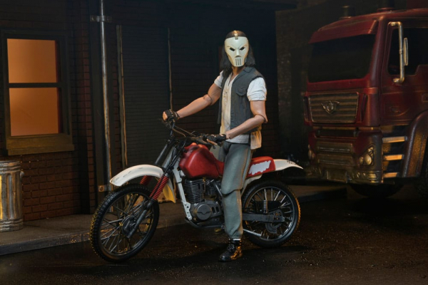 Casey Jones with Dirt Bike Action Figure, Teenage Mutant Ninja Turtles (1990), 18 cm