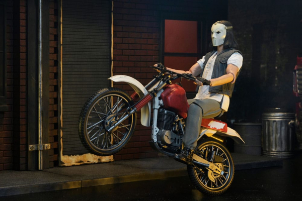 Casey Jones with Dirt Bike Action Figure, Teenage Mutant Ninja Turtles (1990), 18 cm