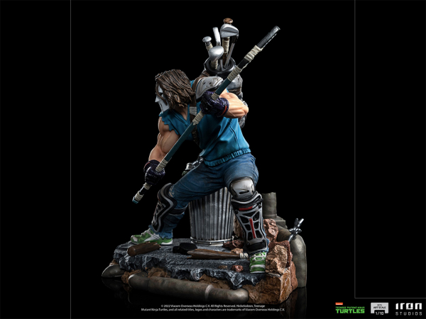 Casey Jones Statue Art Scale 1:10 Battle Diorama Series, Teenage Mutant Ninja Turtles, 19 cm