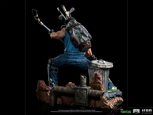 Casey Jones Statue Art Scale 1:10 Battle Diorama Series, Teenage Mutant Ninja Turtles, 19 cm