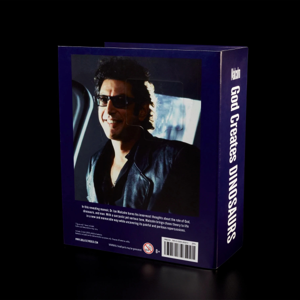 Chaos Theory Dr. Ian Malcolm Actionfiguren-Diorama Exclusive, Jurassic Park, 10 cm