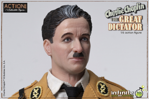 Charlie Chaplin Action Figure 1/6, The Great Dictator, 30 cm