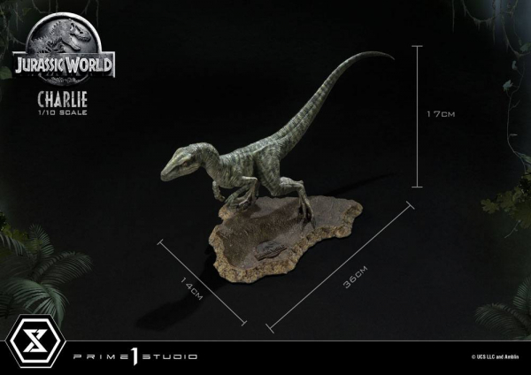 Charlie Statue 1:10 Prime Collectibles, Jurassic World: Das gefallene Königreich, 17 cm