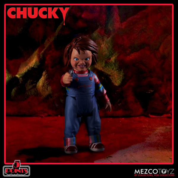 Chucky Actionfigur 5 Points, Chucky - Die Mörderpuppe, 10 cm