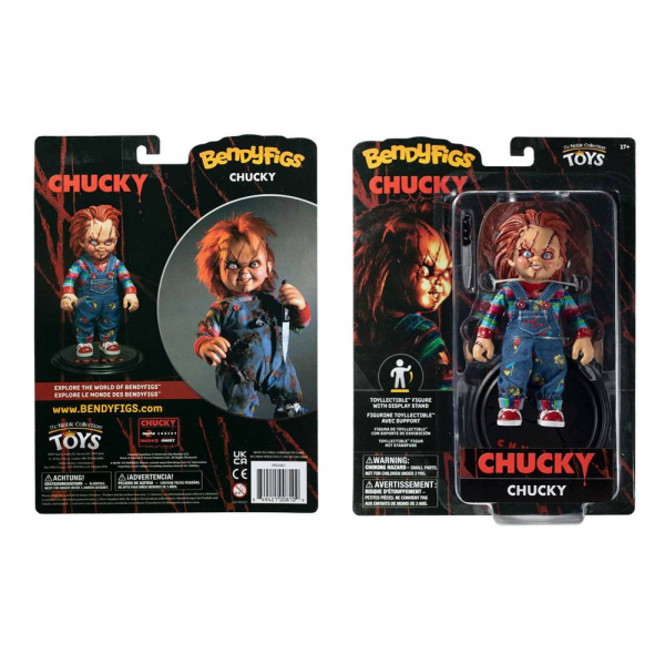 Chucky Bendable Figure Bendyfigs, Child's Play, 15 cm