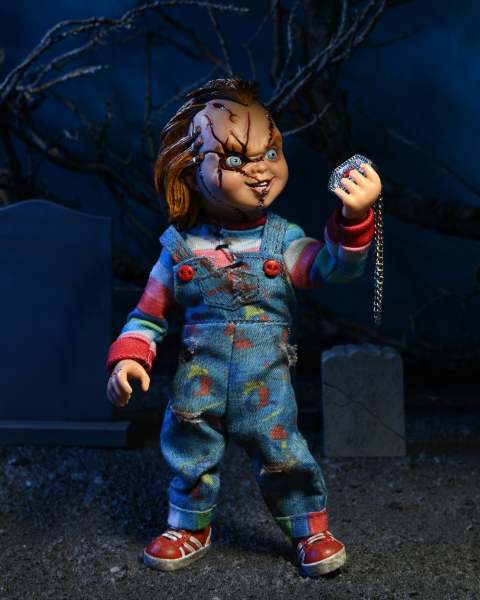 Chucky & Tiffany Retro Actionfiguren-Doppelpack, Chucky und seine Braut, 14 cm