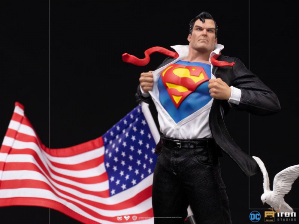 Clark Kent Statue 1 10 Art Scale Deluxe Dc Comics 29 Cm Sci Fi Corner