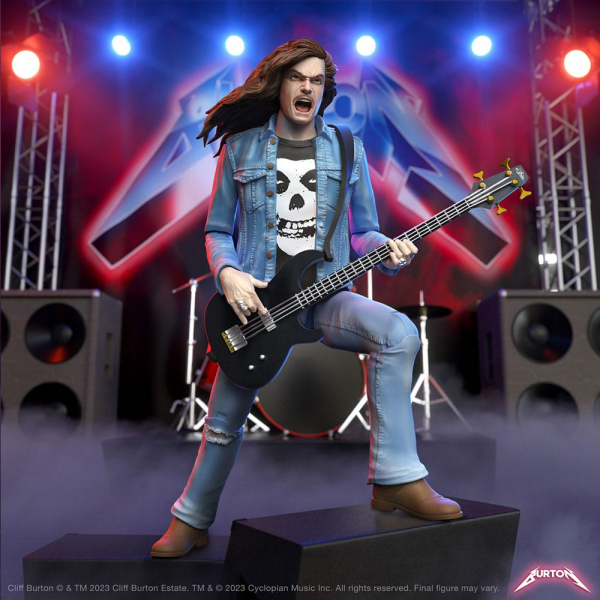 Cliff Burton Actionfigur Ultimates, Metallica, 18 cm