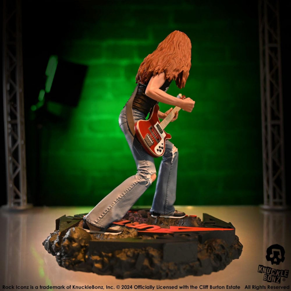 Cliff Burton Statue 1:9 Rock Iconz, Metallica, 22 cm