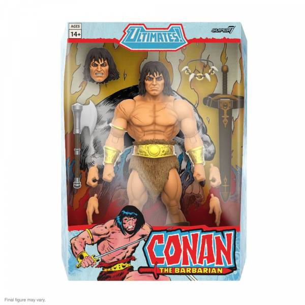 Conan Actionfigur Ultimates, Conan der Barbar, 18 cm