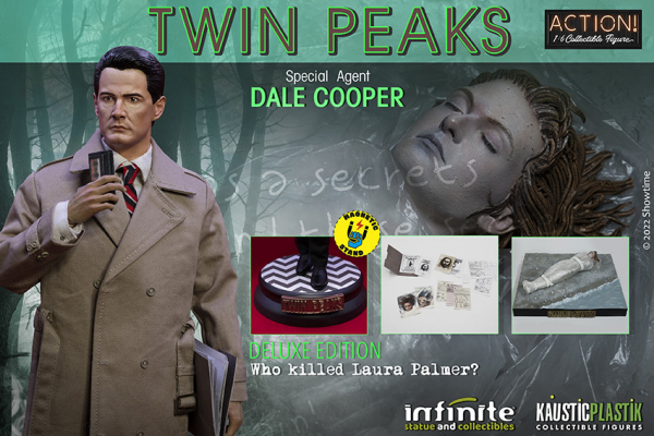 Agent Cooper Actionfigur 1:6 Deluxe, Twin Peaks, 30 cm