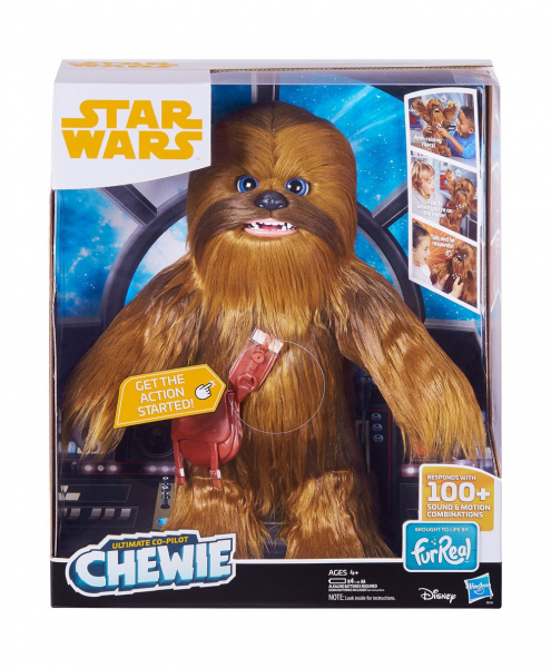 Hasbro chewbacca sales doll