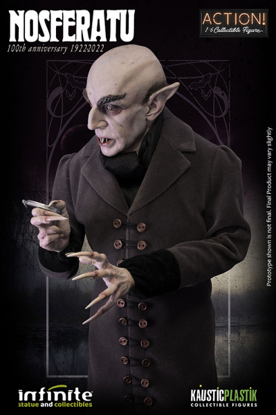 Graf Orlok Actionfigur 1:6 Deluxe 100th Anniversary, Nosferatu, 31 cm