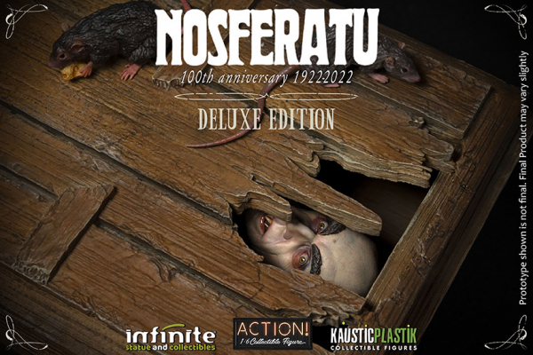 Graf Orlok Actionfigur 1:6 Deluxe 100th Anniversary, Nosferatu, 31 cm