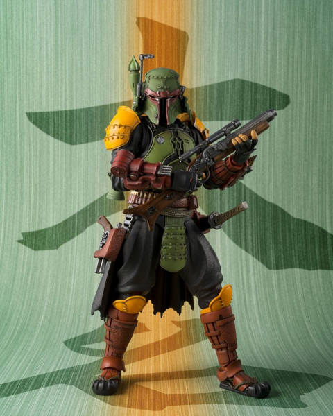 Daimyo Boba Fett Actionfigur Meisho Movie Realization, Star Wars: The Book of Boba Fett, 18 cm