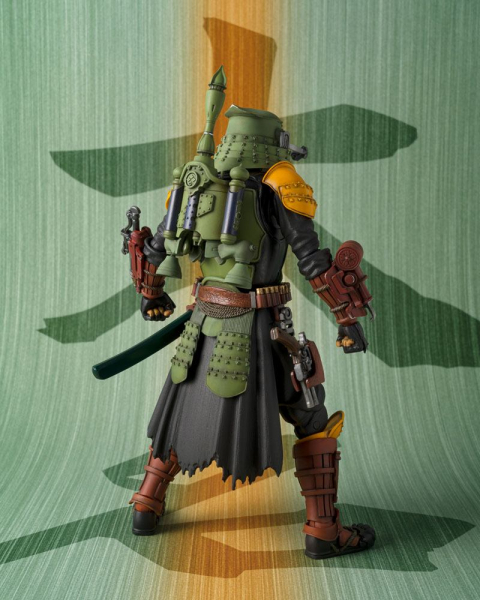 Daimyo Boba Fett Actionfigur Meisho Movie Realization, Star Wars: The Book of Boba Fett, 18 cm