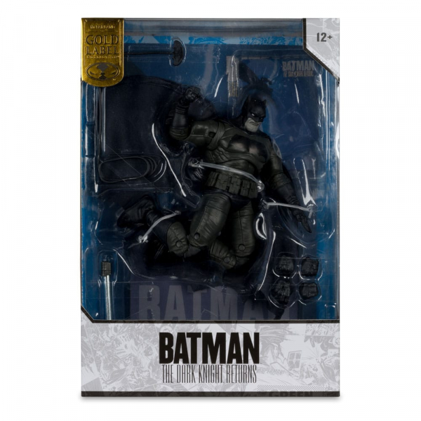 Batman Actionfigur The Dark Knight Returns #1 DC Multiverse Cover Recreations Gold Label, 18 cm