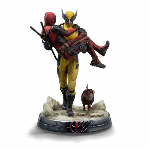 Deadpool & Wolverine Statue 1/10 Art Scale Deluxe, 22 cm