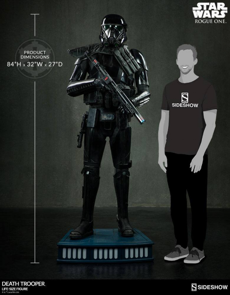 Star Wars Death Trooper Life Size Statue -  Hong Kong