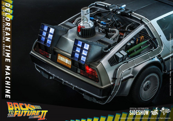 DeLorean Time Machine Fahrzeug 1:6 Movie Masterpiece, Zurück in die Zukunft II, 72 cm