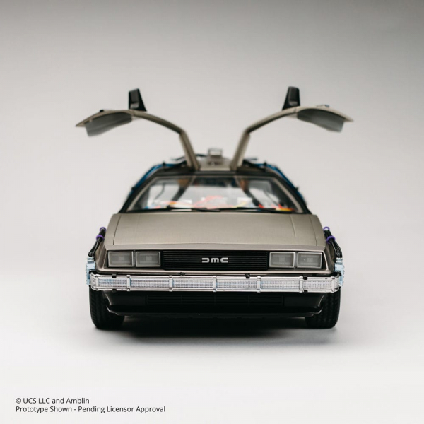 DeLorean DieCast-Modell 1:10, Zurück in die Zukunft, 44 cm