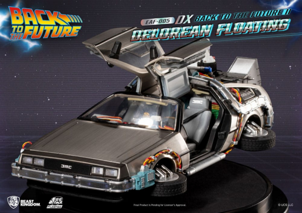 DeLorean Egg Attack Floating Deluxe Version, Zurück in die Zukunft II, 22 cm