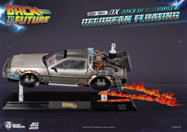 DeLorean Egg Attack Floating Deluxe Version, Zurück in die Zukunft II, 22 cm