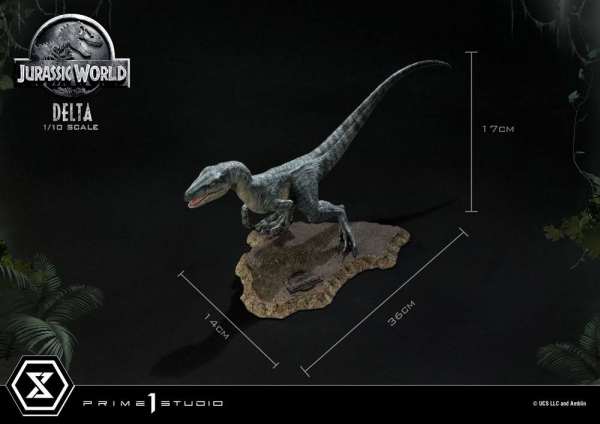 Delta Statue 1:10 Prime Collectibles, Jurassic World: Das gefallene Königreich, 17 cm