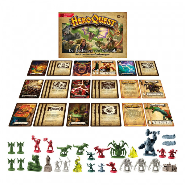 Jungles of Delthrak Quest Pack, HeroQuest (German)