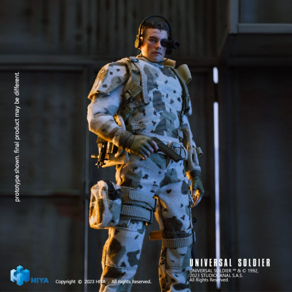 Luc Deveraux Actionfigur 1:12 Exquisite Super Series, Universal Soldier, 16 cm