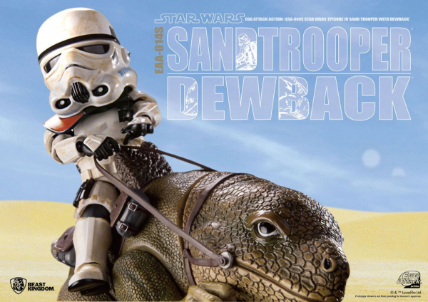 Dewback & Sandtrooper  Egg Attack