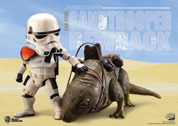 Dewback & Sandtrooper  Egg Attack