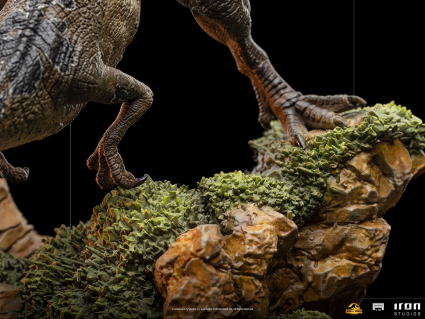 Dilophosaurus Statue 1:10 Art Scale, Jurassic World: Ein neues Zeitalter, 13 cm