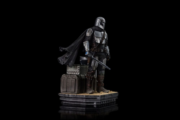 Din Djarin & Grogu Statue 1:10 Art Scale, Star Wars: The Mandalorian, 21 cm