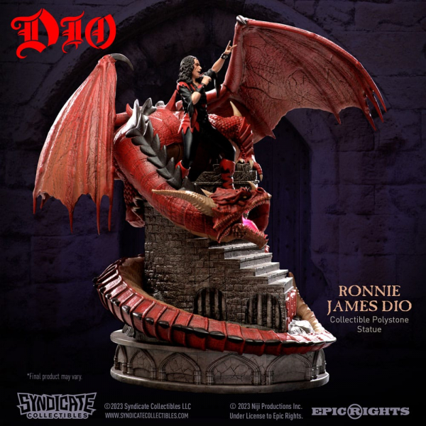 Ronnie James Dio Statue 1:10, 36 cm