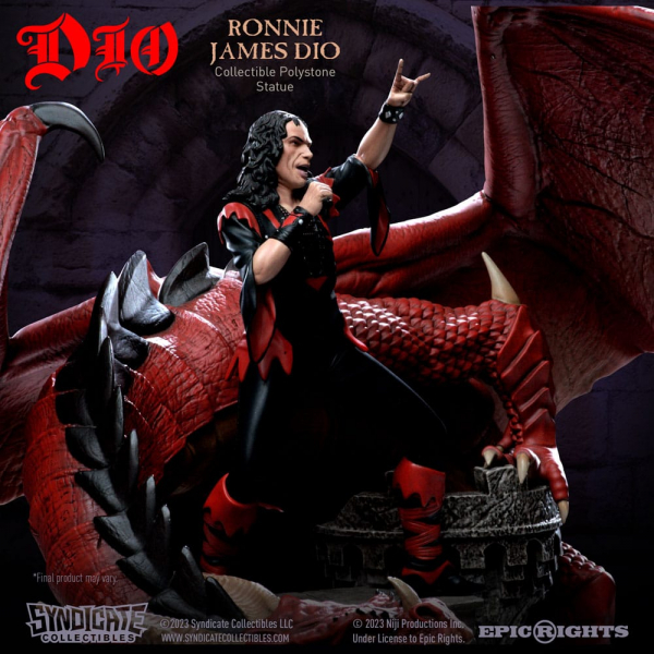 Ronnie James Dio Statue 1:10, 36 cm