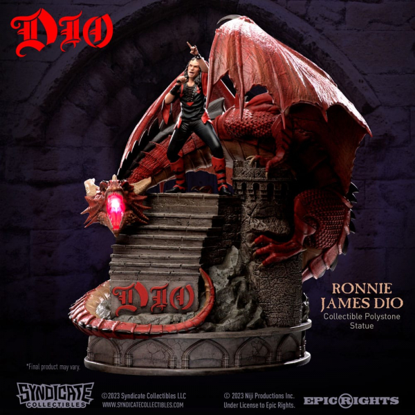 Ronnie James Dio Statue 1:10, 36 cm