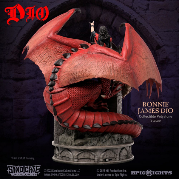 Ronnie James Dio Statue 1:10, 36 cm