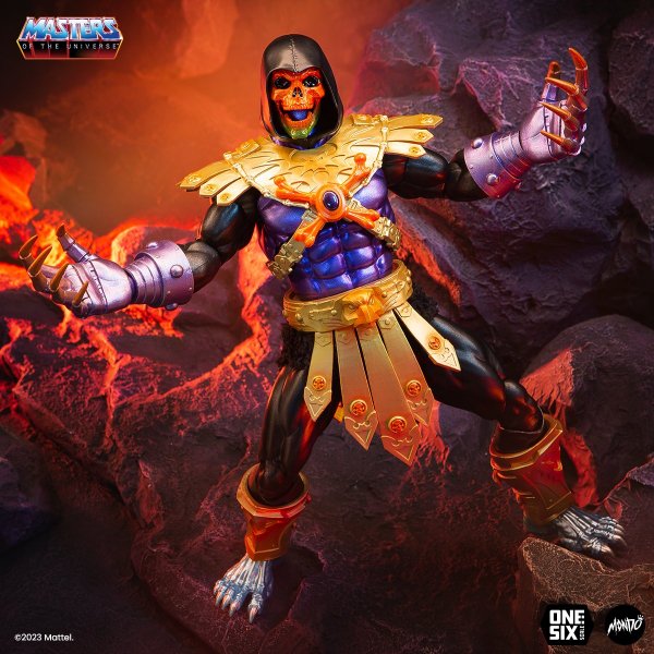 Disco Skeletor Actionfigur 1:6 Essentials MOTUbi Exclusive, Masters of the Universe, 30 cm