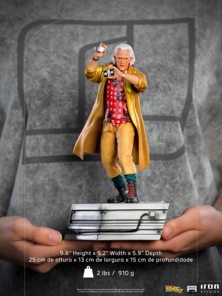 Doc Brown Statue 1/10 Art Scale, Back to the Future Part II, 25 cm