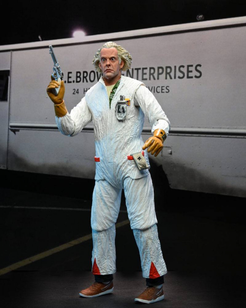 Ultimate Doc Brown (1985) Actionfigur, Zurück in die Zukunft, 18 cm