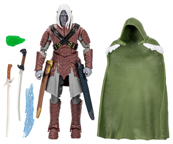 Drizzt Action Figure Golden Archive, Dungeons & Dragons: The Legend of Drizzt, 15 cm