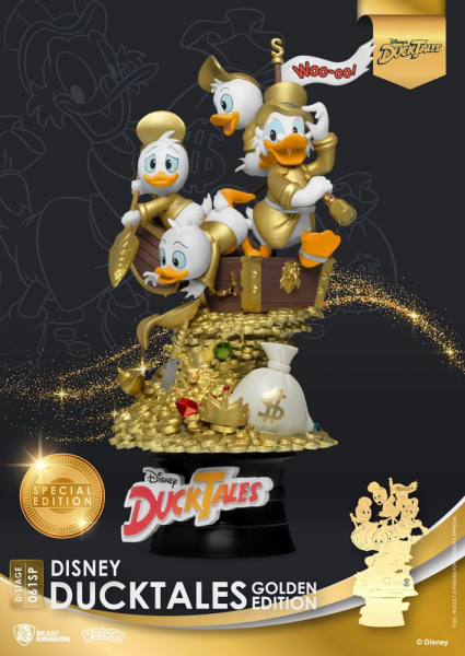 DuckTales Vinyl-Diorama D-Stage Golden Edition Exclusive, 15 cm