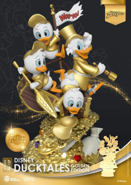 DuckTales Vinyl Diorama D-Stage Golden Edition Exclusive, 15 cm