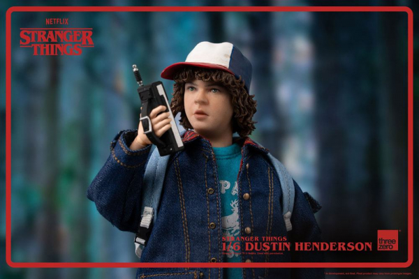 Dustin Henderson Action Figure 1/6, Stranger Things, 23 cm