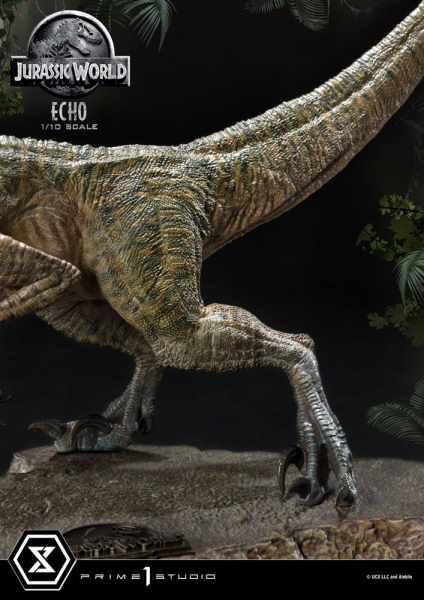 Jurassic Waterloo: Echo, Full-sized replica of Echo, one of…